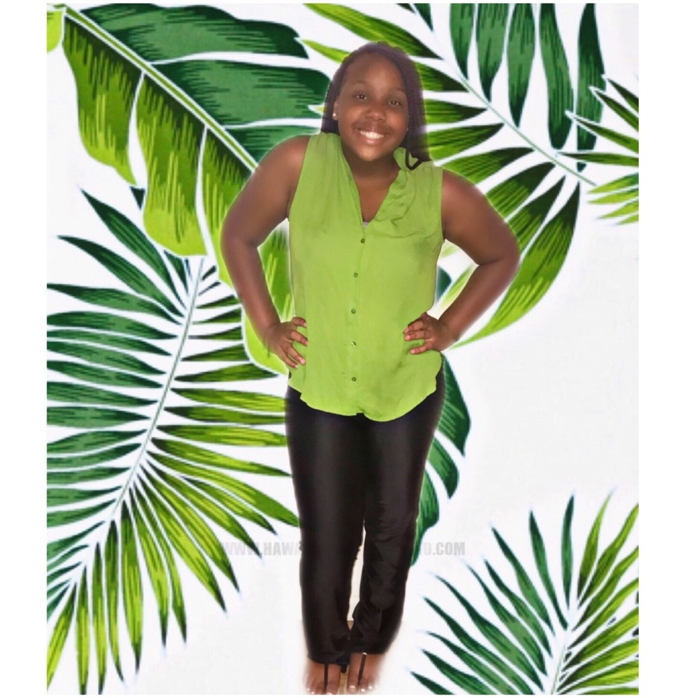 Green shirt